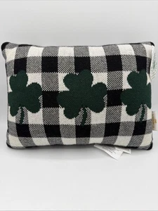 Kleeblatt kleines dekoratives Dekokissen St. Patrick’s Day neu kostenloser Versand - Bild 1 von 9