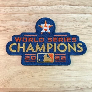 2022 HOUSTON ASTROS World Series CHAMPIONS Embroidered 5" x 3" Official Patch - Picture 1 of 1