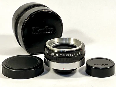 Teleconvertidor vintage Kenko TU Auto Teleplus 2X para enfoque manual Minolta Foto 1 de 4