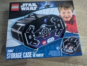 LEGO ZipBin Storage Case Star Wars TIE Fighter Boxed New - Picture 1 of 1