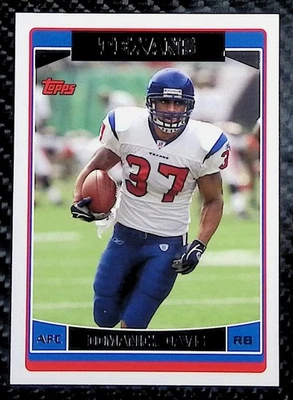 2006 Topps #228 - Domanick Davis - Houston Texans - Image 1 of 2