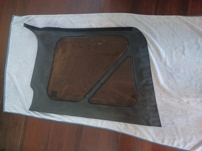 Ventana lateral del conductor Jeep Wrangler TJ Bestop se adapta al marco OEM techo blando izquierdo 97-06 Foto 1 de 4