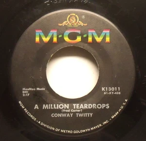 Conway Twitty - A Million Teardrops - 1961 Pop 45 - Picture 1 of 2
