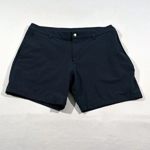 Lululemon ABC Shorts Warpstreme blau klassische Passform 7" Golf Freizeit Chino Herren Gr. 36 - Bild 1 von 12