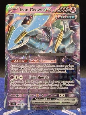 Iron Crown ex 081/162 Sv05: Temporal Forces Holo - Image 1 of 2