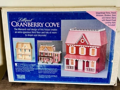 Kit de casa de muñecas Lilliput Cranberry Cove de colección de Walmer - Modelo #452 - NUEVO RARO Foto 1 de 4