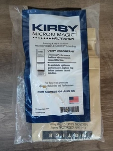 Bolsas de vacío Kirby Micron Magic - Modelos G4 y G5 Paquete total de 7 bolsas abiertas nuevas  - Imagen 1 de 8