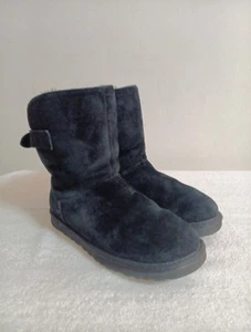 UGG Australia Remora Stiefel kurz 1012029 schwarz Lammfell Shearling Damen 7 - Bild 1 von 12