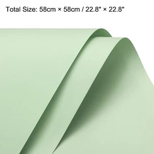 10 Pcs Flower Wrapping Paper 22.8x22.8 Inch Waterproof Florists Wrapping Pape... - Picture 1 of 7