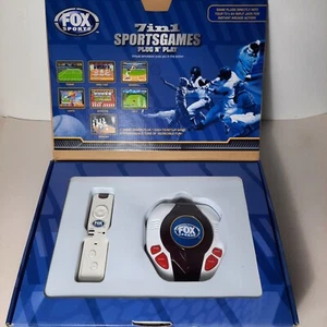 FOX 7in1 Sportsgame Plug N Play Video Game System Brand New - Picture 1 of 8
