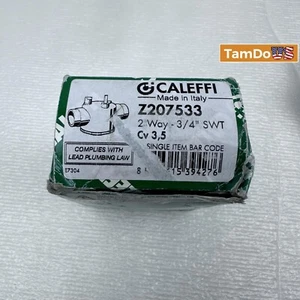Caleffi - Z207533 - 2 Way -3/4" SWT CV3,5 2-Way On/Off Zone Valve, Made in Italy - Picture 1 of 5