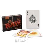 RAW Rolling Paper Playing Cards Black Poker