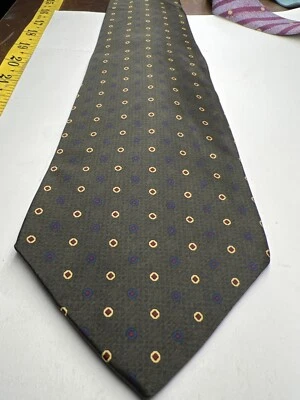 Corbata italiana Gianfranco Ruffini 100 % seda 56"x4" Foto 1 de 4