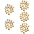  100 Pcs Perlen Für Die Schmuckherstellung Katze Holzperlen Lächelndes Gesicht