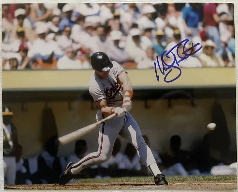 Foto brillante autografiada firmada por Mickey Tettleton de 8x10 Orioles de Baltimore Foto 1 de 1