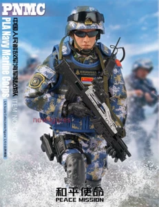 1:6 Chinese Marine Corps Peace Mission Soldier 12" Male ActionFigure Collectible - Picture 1 of 12