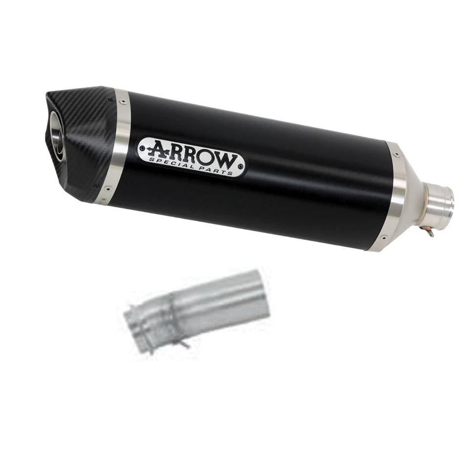 ÉCHAPPEMENT ARROW POUR KTM 690 ENDURO R / SMC R 2019 > 2020 RACE-TECH DARK CARBY - Photo 1/3