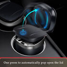 Mini Automatic Lid Office Car Ashtray Van With Blue LED Light Truck Accessories