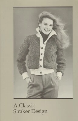A Classic Straker Design Knitting Pattern 799 Tuckernuck Jacket 34"-42" - Image 1 of 2