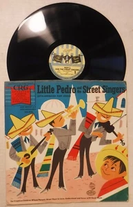 CHILD’S 78 RPM VINYL RECORD & PS / LITTLE PEDRO & THE STREET SINGERS / CRG 5024 - Picture 1 of 2