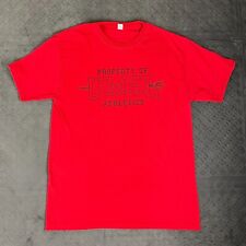 UMSL Tritons Athletics Shirt Jerzees Adult Medium Red Short Sleeve
