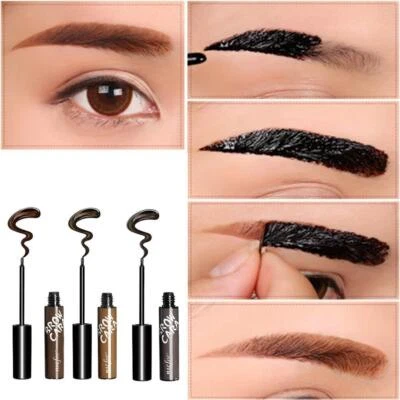 3 Colors Peel-Off Eyebrow Tattoo Tint Brow Gel Waterproof Makeup Hot B0 - Image 1 of 4