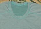 LULULEMON Aqua Blue Short Sleeve Tech T Shirt XL