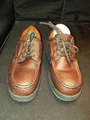 LNWO 男式 6D/W'S 8M FLORSHEIM COMFORTECH BRN PEBBLED LEA 钢制鞋头工作鞋 — 第 1/4 张图片