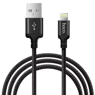 2m USB Schnell Lade Kabel für iPhone iPad iPod Ladekabel Datenkabel - Bild 1 von 4