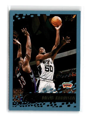 David Robinson Basketball #41 2001-02 Topps San Antonio Spurs - Image 1 of 2