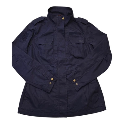 Chaqueta de trabajo 5.11 táctica para mujer L Taclite M-65 Rip Stop forrada cremallera completa azul marino Foto 1 de 4