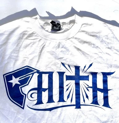 Знаменитые звезды и ремни вера крест рубашка с Ярлыками средний Travis Barker Blink 182 - Изображение 1 из 4