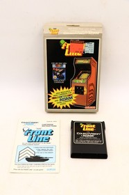 Front Line ColecoVision & ADAM 1983 Complete In Box CIB EXC