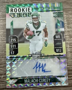 Autógrafo óptico Malachi Corley 2024 Panini Zenith Contenders/24 novato - Imagen 1 de 2
