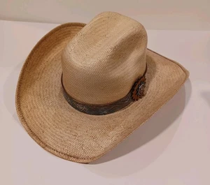 Bullhide Cowboyhut Southwest Love Pecan Größe M Neu - Bild 1 von 8