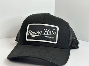 Honey Hole Outdoors Mütze schwarz Druckknopflasche Netz 0139 - Bild 1 von 4