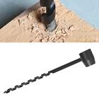 Wood Auger Drill Bit Manual Survival Drill Bit Hand Drill Digger for Fishing
