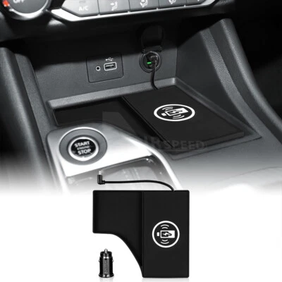 Almohadilla de cargador inalámbrico alfombrilla de carga rápida para teléfono para Nissan Sentra Sylphy 2020-2023 Foto 1 de 4