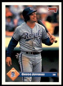 1993 Donruss Baseball Card Gregg Jefferies #307 (99483)
