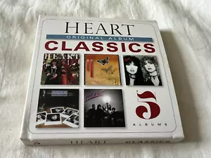 Heart - Original Album Classics 5CD 2013 Sony Legacy 70s Rock Bonus OOP RARE - Picture 1 of 3