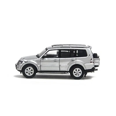 Масштаб 1:64 GCD Mitsubishi Pajero V97 серебро RHD литая модель автомобиля подарок коллекции - Изображение 1 из 4