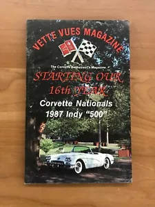 1987 August Vette Vues Magazine - Picture 1 of 3