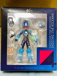 4inch-nel Mega Man Star Force Shooting Star Mega Man PVC Figure From Japan - Picture 1 of 12