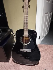 Yamaha F335BL Acoustic Guitar - Black - Picture 1 of 8