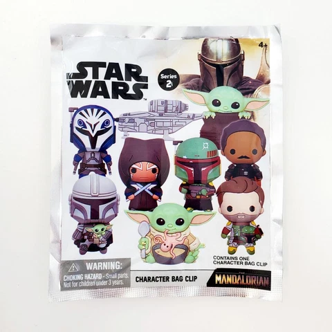 Star Wars The Mandalorian Disney Series 2 Character Bag Clip - YOU CHOOSE!! Cover