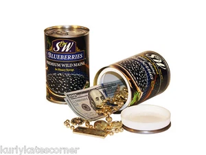 BLUEBERRIES CAN SAFE STASH CAN FOR HOME OR PANTRY - Picture 1 of 1