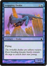 MTG - Ravnica - Snapping Drake - 2X - Foil - NM