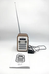Denver DAB-48 DAB White FM Radio mit Bluetooth und Bedienungsanleitung Braun - Bild 1 von 13