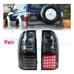 Fit For Toyota Land Cruiser Prado LC90 1998-2003 Pair Smoked LED Tail Lights k - Foto 1 di 19