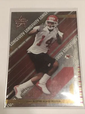 2004 Leaf Rookie and Stars Jeris McIntyre Longevity Silver /75 RC Chiefs  - Image 1 of 2